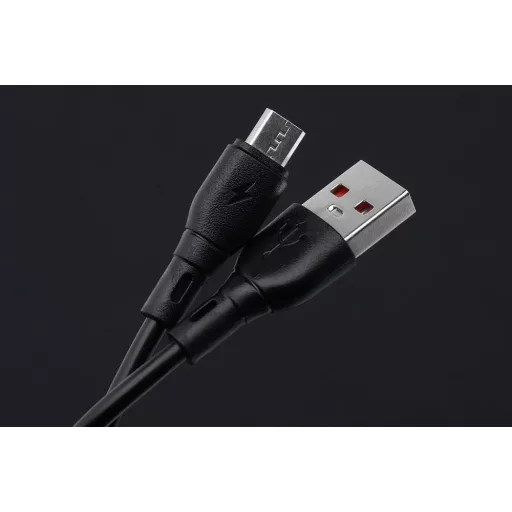 Blue Star USB-A – Micro USB töltőkábel ECO PJ68-23-2 2A 1 m fekete