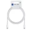 Blue Star USB-C – USB-C töltőkábel ECO PJ73-13-3 3A 60W 1 m fehér