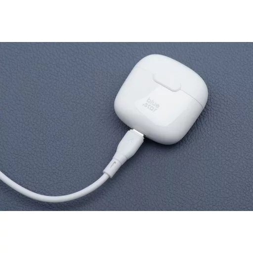Blue Star USB-C – USB-C töltőkábel ECO PJ73-13-3 3A 60W 1 m fehér