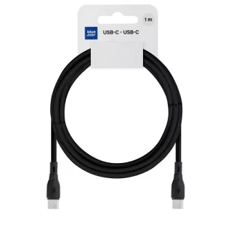   Blue Star USB-C – USB-C töltőkábel ECO PJ73-13-3 3A 60W 1 m fekete