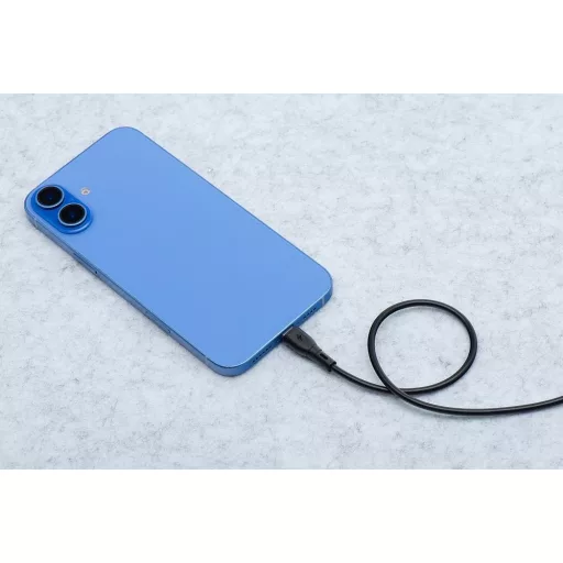 Blue Star USB-C – USB-C töltőkábel ECO PJ73-14-3 3A 60W 2 m fekete