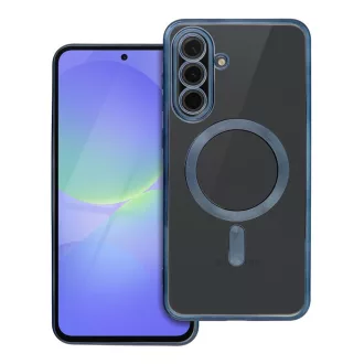   Electro Mag Cover tok Samsung A36  Magsafe kompatibilis titanium kék