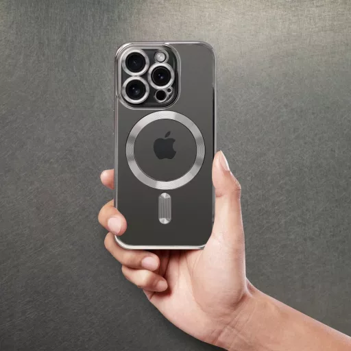 Electro Mag Cover tok Samsung A54  Magsafe kompatibilis titanium szürke