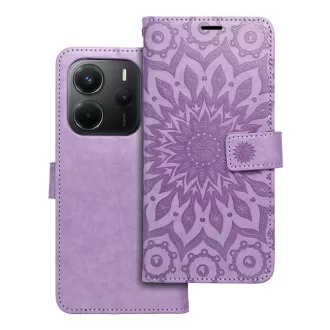 Mezzo Flip tok XIAOMI Redmi Note 14 5G mandala lila