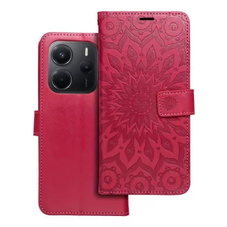 Mezzo Flip tok XIAOMI Redmi Note 14 5G mandala magenta