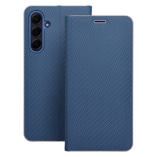 LUNA Carbon Flip tok Xiaomi Redmi Note 14 5G kék