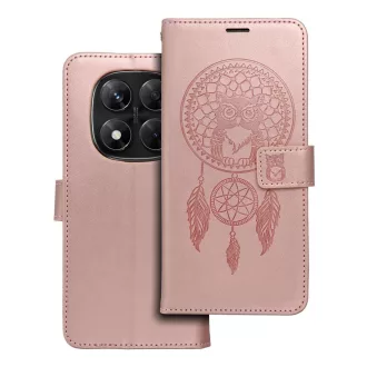   Mezzo Flip tok XIAOMI Redmi Note 14 PRO 5G / 14 PRO PLUS 5G dreamcatcher rozéarany