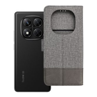   GOMMA Flip tok Xiaomi Redmi Note 14 PRO 5G / Redmi Note 14 PRO PLUS 5G szürke