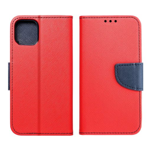 FANCY Flip tok XIAOMI Redmi Note 14 5G piros/ sötétkék