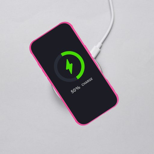 Full Matte Mag Cover tok iPhone 15  Magsafe kompatibilis rózsaszín