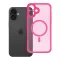 Full Matte Mag Cover tok iPhone 16 PLUS  Magsafe kompatibilis rózsaszín