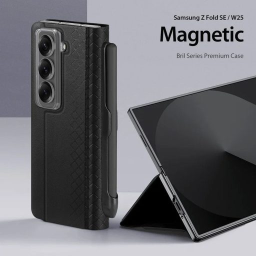 DUX DUCIS BRIL tok with pen holder  SAMSUNG Z Fold SE/W25 fekete