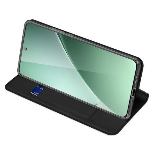 DUX DUCIS Flip tok kártyatartóval SKIN PRO  XIAOMI 15 Pro fekete