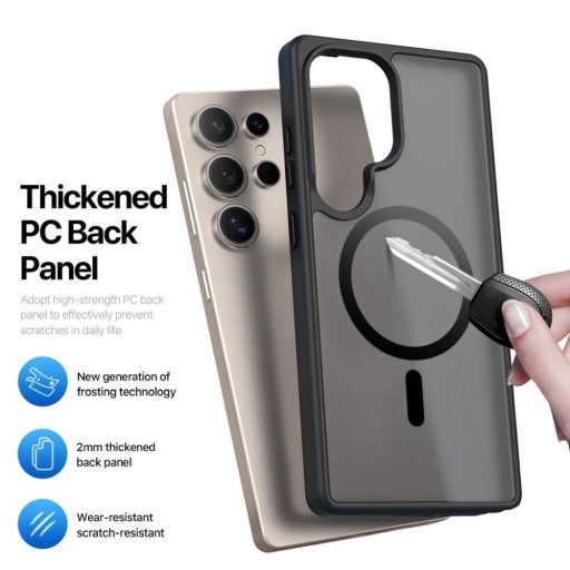 DUX DUCIS YIND MagSafe kompatibilis tok Samsung S25 Ultra fekete