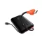 Veger powerbank K2 W2068 PD QC3.0 35W 20000 mAh beépített USB-C / Lightning kábelekkel fekete