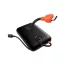 Veger powerbank K2 W2068 PD QC3.0 35W 20000 mAh beépített USB-C / Lightning kábelekkel fekete