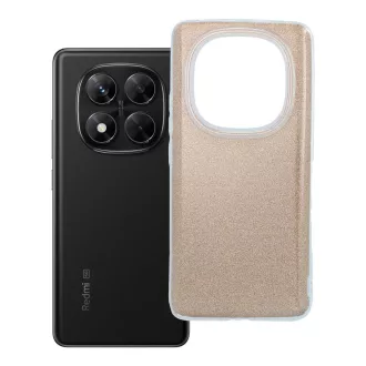 Shining csillogós tok Xiaomi Redmi NOTE 14 PRO 5G  arany