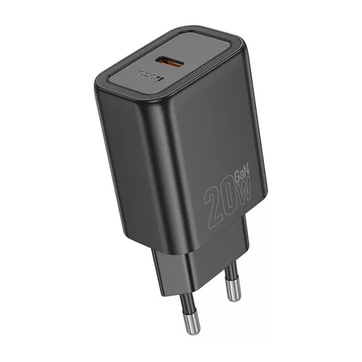 Phone charger Hoco USB C QC PD 20W N60 black