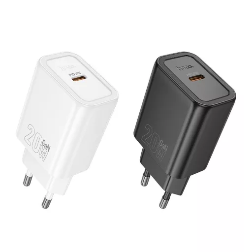 Phone charger Hoco USB C QC PD 20W N60 black