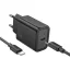 Hoco hálózati töltő USB-C QC PD 20W + USB-C – USB-C kábel N60 fekete