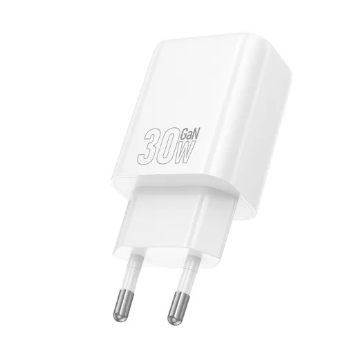 Hoco hálózati töltő USB-C QC PD 30W N62 fehér