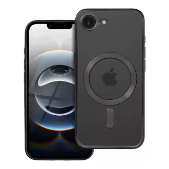   iPhone 16e (SE 4 2025) / 17e Electro Mag Cover tok – Magsafe kompatibilis – fekete