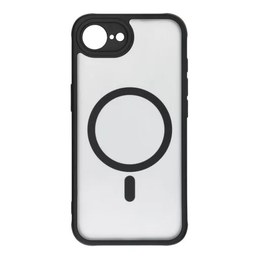 Full Matte Mag Cover tok iPhone 16e (SE 4 2025) / 17e  Magsafe kompatibilis fekete