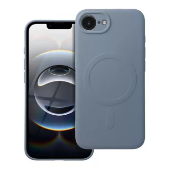   SILICONE MAG COVER Magsafe kompatibilis tok iPhone 16e világoskék