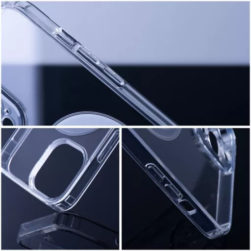 Clear Mag Cover tok iPhone 16e (SE 4 2025) / 17e  (STR) Magsafe kompatibilis átlátszó