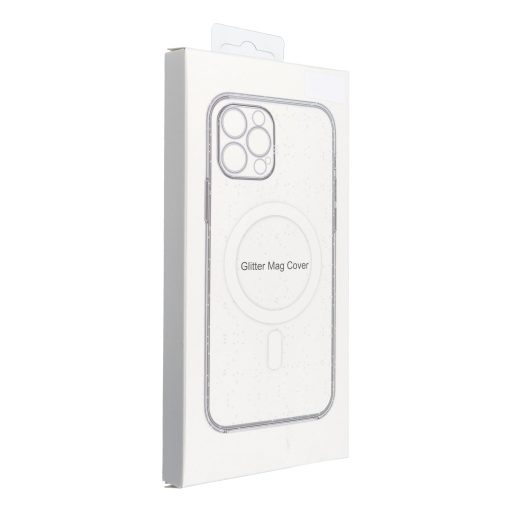 Clear Mag Cover tok Samsung S25 ULTRA  (STR) Magsafe kompatibilis átlátszó glitter