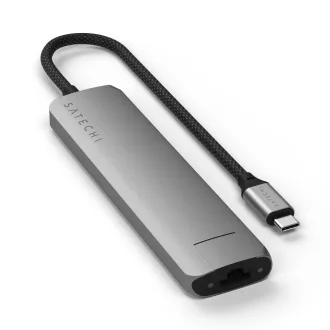 Adapter HUB 7in1 USB C Satechi Slim ST-P7SM szürke
