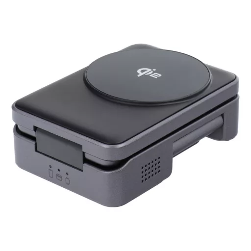 Forcell F-Energy Flex Pro 3 az 1-ben vezeték nélküli töltő Qi2 MagSafe kompatibilis F-05 ezüst