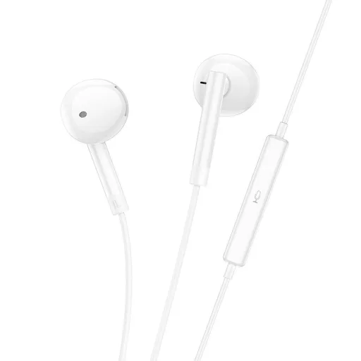 Hoco M95 vezetékes fülhallgató USB-C – fehér