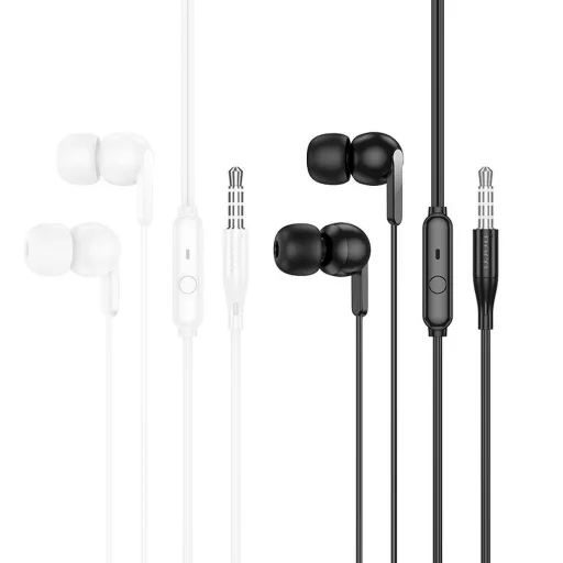 Hoco M124 vezetékes fülhallgató Jack 3,5 mm – fekete