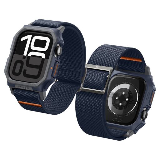 SPIGEN Lite Fit „PRO” tok Apple Watch 10 (46 mm) sötétkék
