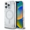 GUESS tok iPhone 16 Pro Magsafe kompatibilis GUHMP16LRGRGES (Resin Gradient Glitter) ezüst