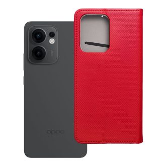 Smart Case Flip tok OPPO RENO 13F 4G / 5G piros