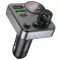 Hoco Bluetooth autós FM transmitter 2×USB-A + USB-C QC3.0 PD 48W E86 fekete