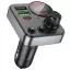 Hoco Bluetooth autós FM transmitter 2×USB-A + USB-C QC3.0 PD 48W E86 fekete
