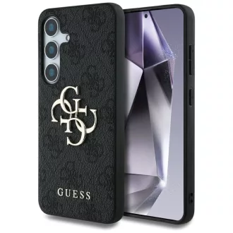 GUESS tok SAMSUNG S25 GUHCS25S4GMGGR (4G PU Big Logo) fekete