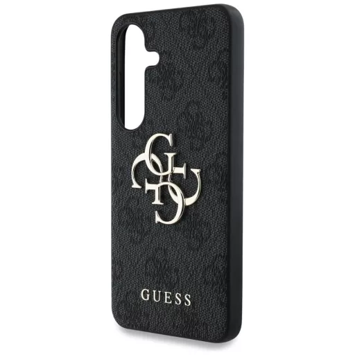 GUESS tok SAMSUNG S25 GUHCS25S4GMGGR (4G PU Big Logo) fekete