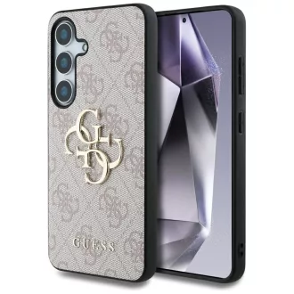   GUESS tok SAMSUNG S25 Plus GUHCS25M4GMGPI (4G PU Big Logo) rózsaszín