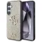 GUESS tok SAMSUNG S25 Plus GUHCS25MHG4SGD (Fixed Glitter Big 4G) arany