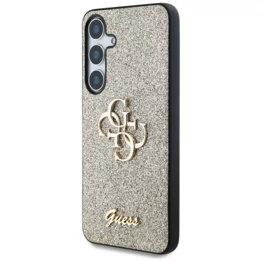 GUESS tok SAMSUNG S25 Plus GUHCS25MHG4SGD (Fixed Glitter Big 4G) arany