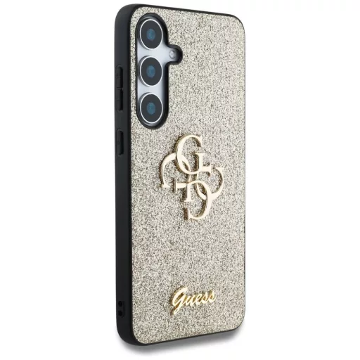 GUESS tok SAMSUNG S25 Plus GUHCS25MHG4SGD (Fixed Glitter Big 4G) arany