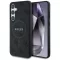 GUESS tok SAMSUNG S25 Plus GUHMS25MG4GFRK (Magnetic PU 4G Ring Classic Logo) Fekete