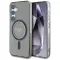 GUESS tok SAMSUNG S25 GUHMS25SHFGEREK (Magnetic IML Glitter Circle) Fekete