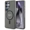 GUESS tok SAMSUNG S25 Ultra GUHMS25LHFGEREK (Magnetic IML Glitter Circle) Fekete