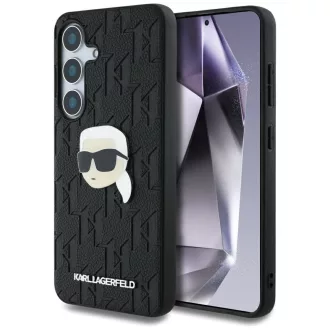   KARL LAGERFELD tok SAMSUNG S25 KLHCS25SPGKLKIPK (PU Monogram K. Head Pin) fekete