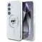 KARL LAGERFELD tok SAMSUNG S25 Plus KLHMS25MHLSCHH (Magnetic IML Metal Choupette Head) fehér